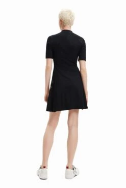 Desigual Vest Mickey Morro - Jurk - Black -Desigual 27ab204b8beb46b88e5e7eb16a24b213