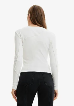 Desigual Ribbed Patchwork - Longsleeve - White 7 Desigual Ribbed Patchwork - Longsleeve - White -Desigual 283aa1aba9cc47aaaf71c137a22eacd9 scaled