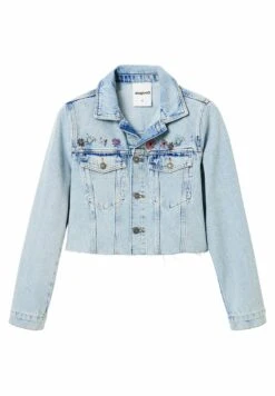 Desigual Floral Denim - Spijkerjas - Blue -Desigual 29a8d8897199485f957633d0fd0b4476