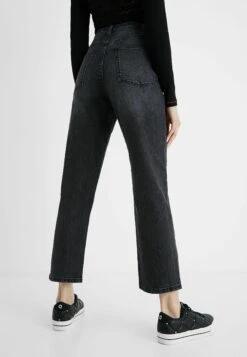 Desigual Straight Ankle Grazer - Straight Leg Jeans - Blue -Desigual 2a651180a8fc42218de6e463616da753