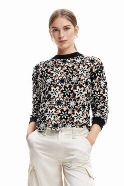 Desigual Anisa - Trui - Black