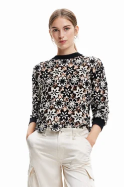 Desigual Anisa - Trui - Black