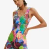 Desigual Floral Sport - Jumpsuit - Multi Coloured