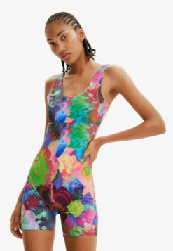 Desigual Floral Sport - Jumpsuit - Multi Coloured