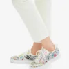 Desigual Arty Retro Illustrations - Sneakers Laag - White