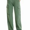 Desigual Pant Sedal - Cargobroek - Bottle Green