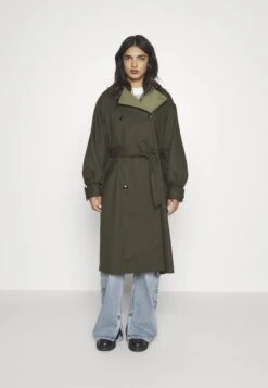 Desigual Jacket Trek - Trenchcoat - Kaki -Desigual 2e82a2ef3c5e4adc8e28cb1fec57f9c5