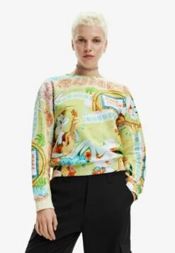 Desigual Bugs Bunny Movie - Sweater - Green