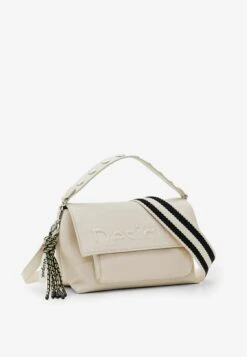 Desigual Midsize Half Logo - Schoudertas - White -Desigual 31abd2a194134c0d8910bab3be0bf97f