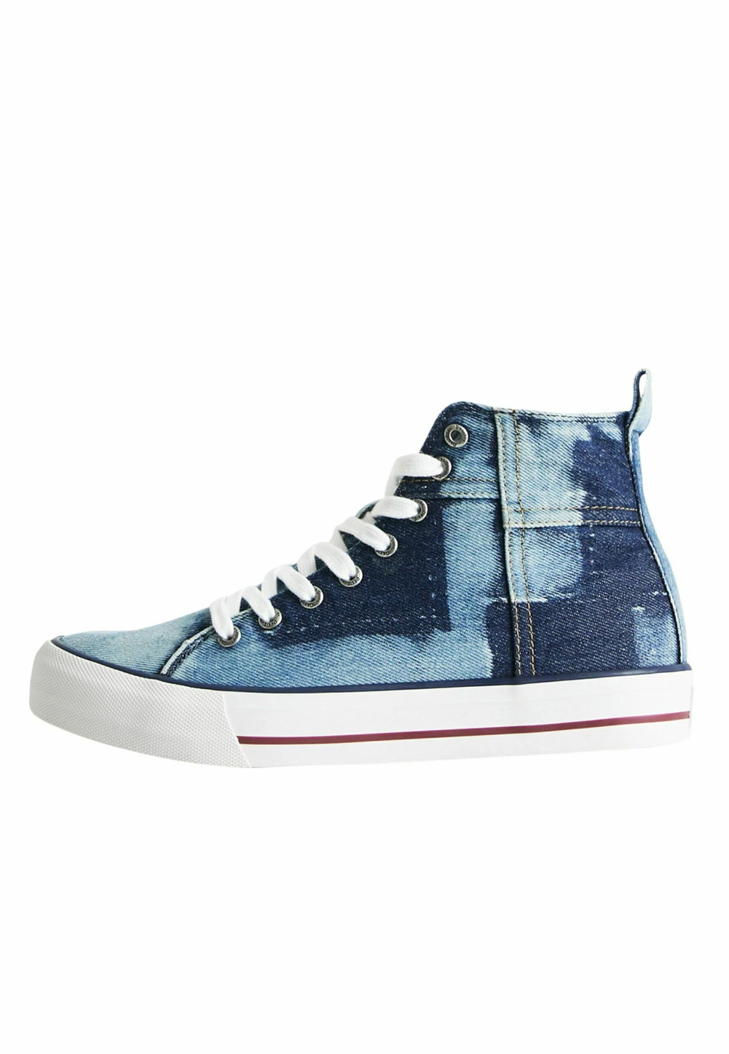 Desigual Sneakers Hoog - Blue 2 Desigual Sneakers Hoog - Blue - Afbeelding 2
