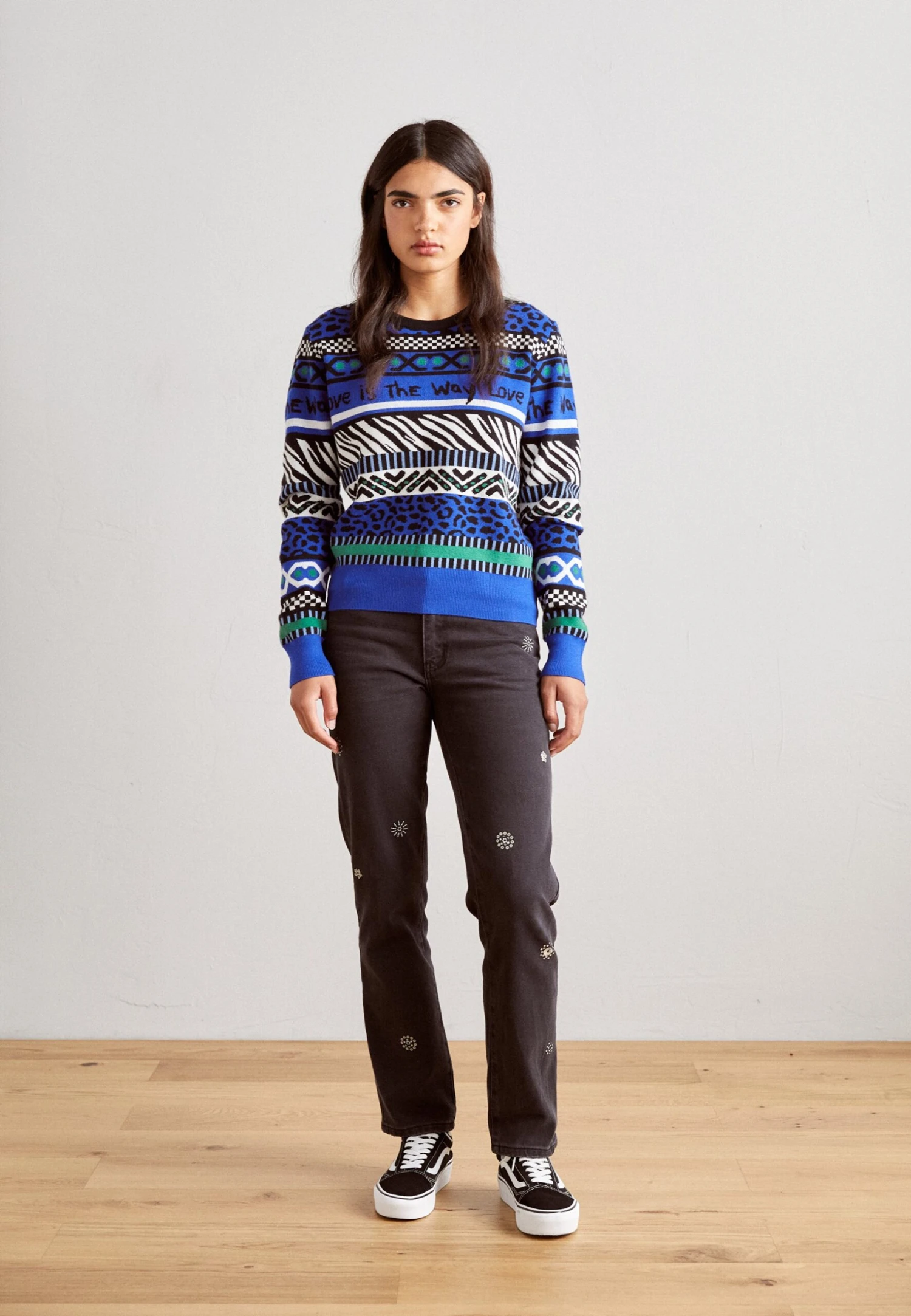 Desigual Dermont - Trui - Navy 2 Desigual Dermont - Trui - Navy - Afbeelding 2