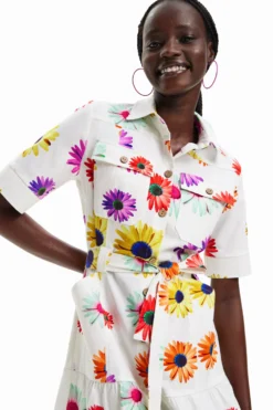 Desigual Vest Belgica - Blousejurk - Off White 9 Desigual Vest Belgica - Blousejurk - Off White -Desigual 35cf4256e5364ad2ae99fe679470dc7f scaled