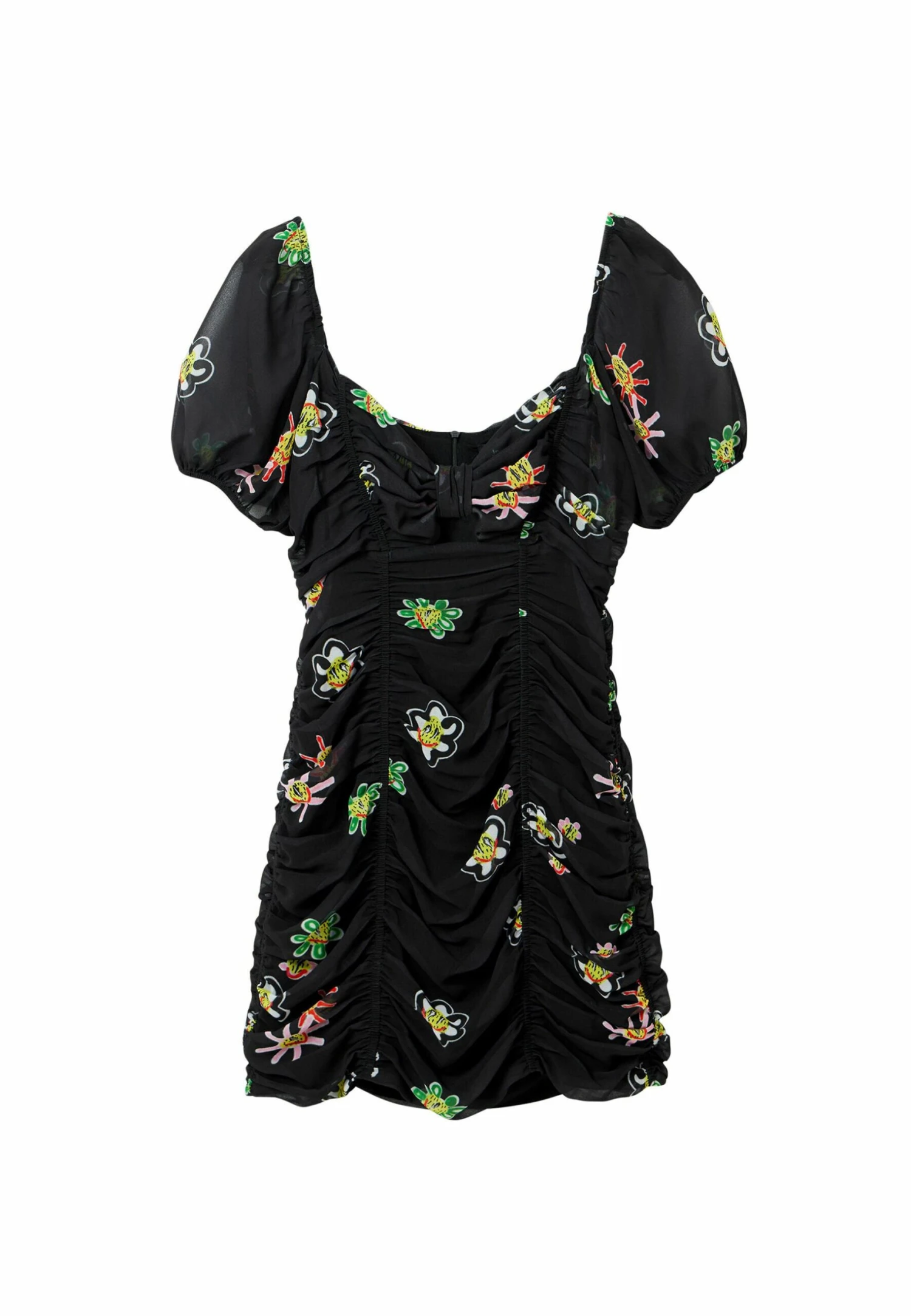 Desigual Fantasy Bust - Etui-Jurk - Black 5 Desigual Fantasy Bust - Etui-Jurk - Black - Afbeelding 5