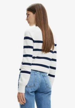 Desigual Striped Flower - Trui - Blue 7 Desigual Striped Flower - Trui - Blue -Desigual 3787d5df208b4d9a94ee8c086347078d