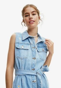 Desigual Designed By M. Christian Lacroix - Spijkerjurk - Blue -Desigual 37892b9614674e2d83da71eaa590c334