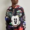 Desigual Mickey Galactic Medium - Hoodie - Black