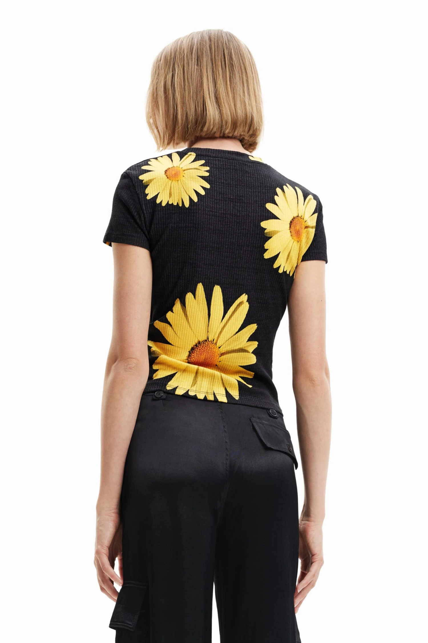 Desigual Marga - T-Shirt Print - Black 3 Desigual Marga - T-Shirt Print - Black - Afbeelding 3