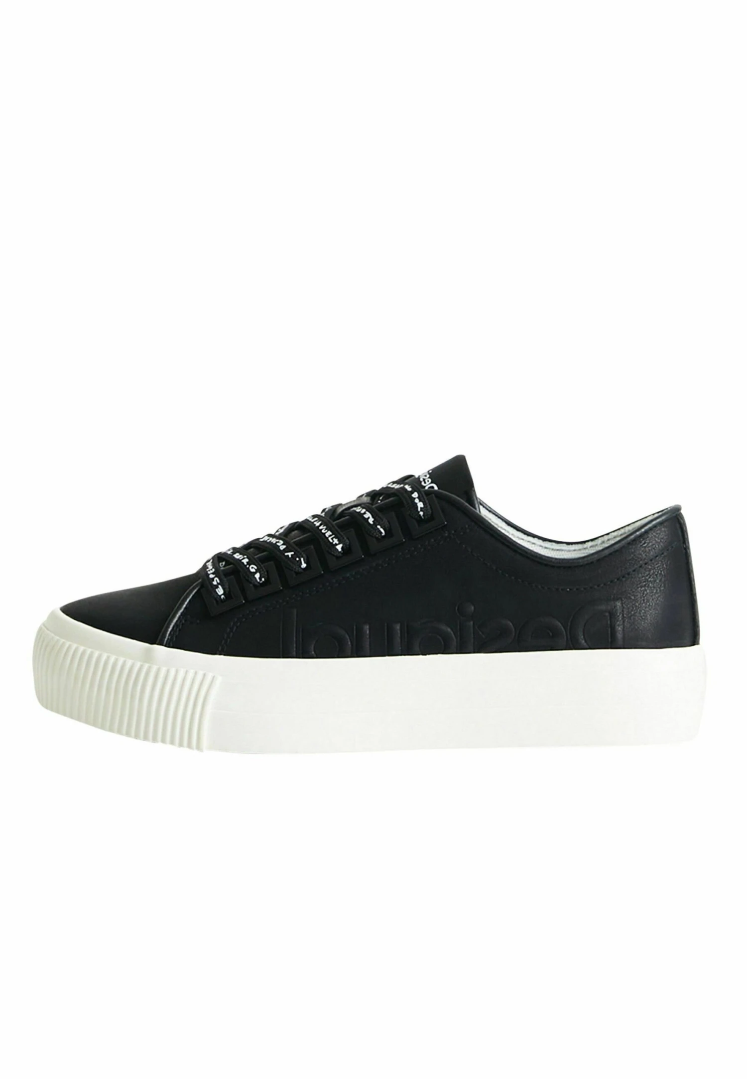 Desigual Platform Logo - Sneakers Laag - Black 2 Desigual Platform Logo - Sneakers Laag - Black - Afbeelding 2