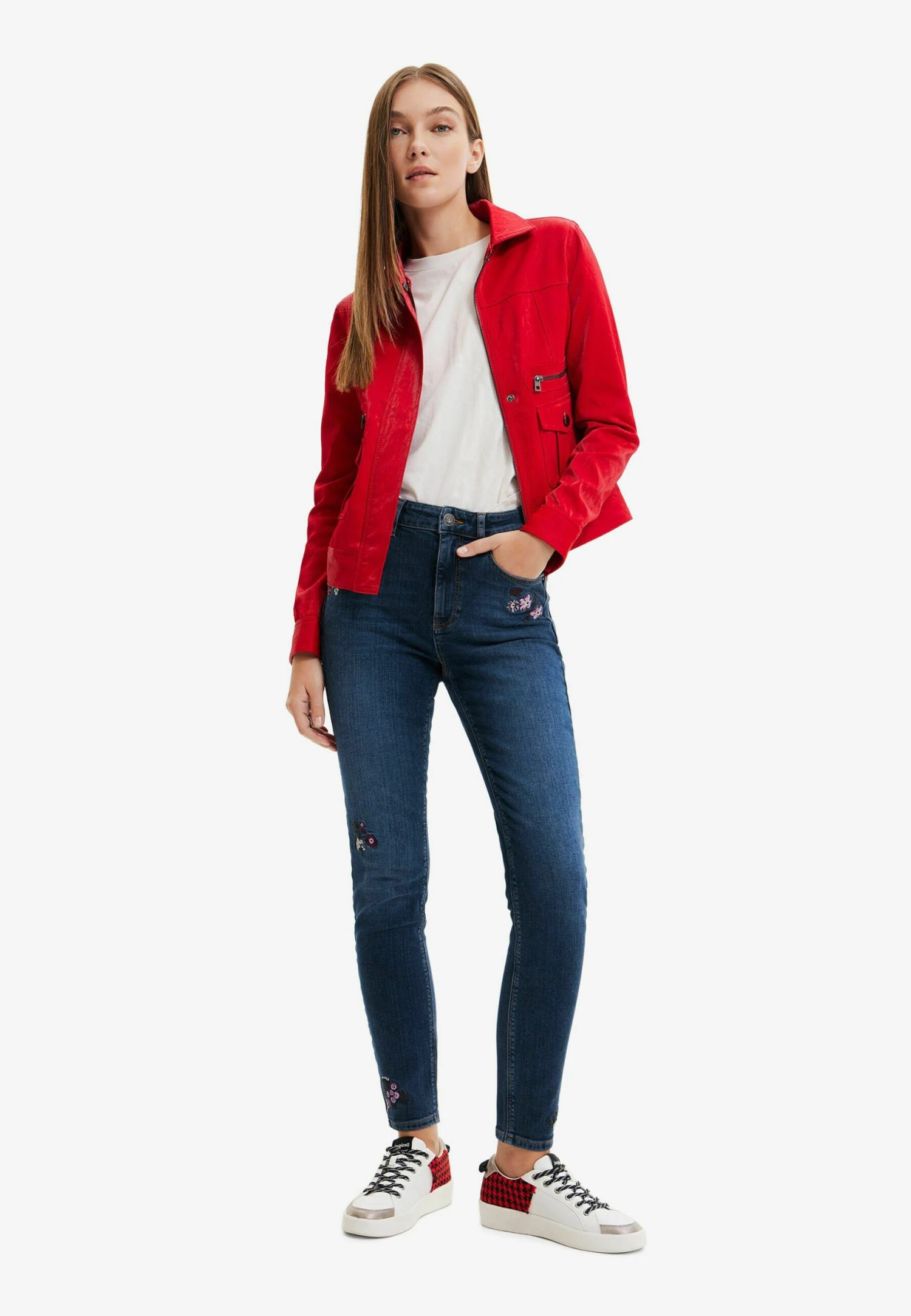 Desigual Jeans Skinny Fit - Dark Blue 2 Desigual Jeans Skinny Fit - Dark Blue - Afbeelding 2