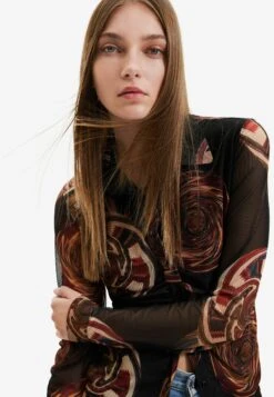 Desigual Designed By M. Christian Lacroix - Overhemdblouse - Black -Desigual 3ada8fccd5684a1a96b67254f1e74bd5