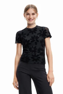 Desigual Siena - T-Shirt Print - Black