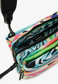 Desigual Small Psychedelic Crossbody - Schoudertas - Multicoloured -Desigual 3b76aa2002ad42fd913f79e8c86ce64f