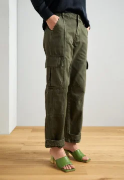 Desigual Denim Riga - Relaxed Fit Jeans - Khaki