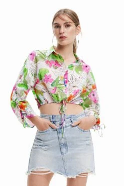 Desigual Catar - Overhemdblouse - White