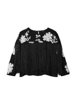 Desigual Fringed Embroidered Blouse - Blouse - Black 7 Desigual Fringed Embroidered Blouse - Blouse - Black -Desigual 3c7165b57e094c1c8fd7942dff6d88cf scaled
