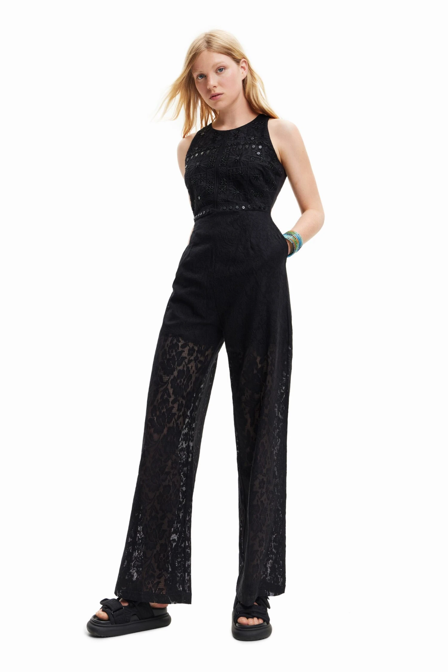 Desigual Lua - Jumpsuit - Black 1 Desigual Lua - Jumpsuit - Black
