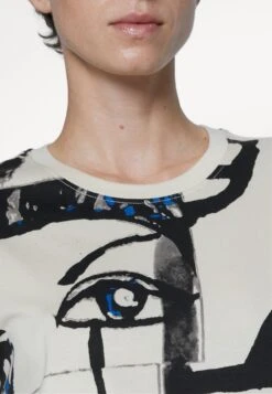 Desigual Vest_Mariscal_Face - Blousejurk - Brown -Desigual 3cf659f792aa4b6597e7196caf60b0ca