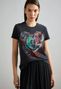 Desigual Mickey Arty - T-Shirt Print - Black