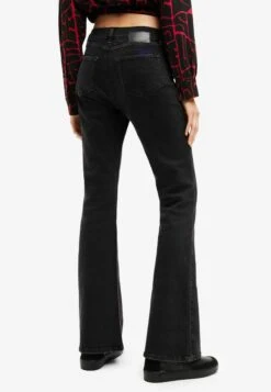 Desigual Flared - Flared Jeans - Black -Desigual 3e18544929c946528f4bc9ac89feec34