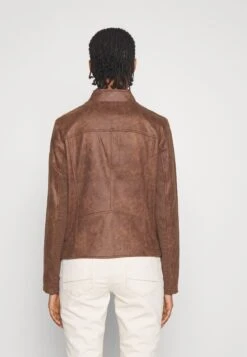 Desigual Jacket Toronto - Imitatieleren Jas - Dark Brown -Desigual 3e38e5f1242945f18967f39f9670df92