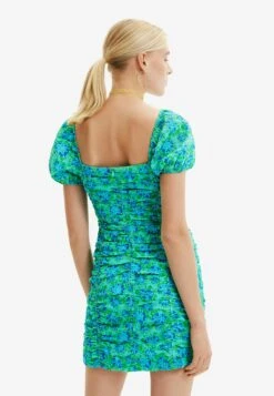 Desigual Arty Hoodie - Jurk - Green -Desigual 3f62a1dcfd28408f88ab679475be45d3