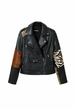 Desigual Patchwork - Leren Jas - Black -Desigual 3fc4efcba5dd4756a71d0d5b6261a333 scaled