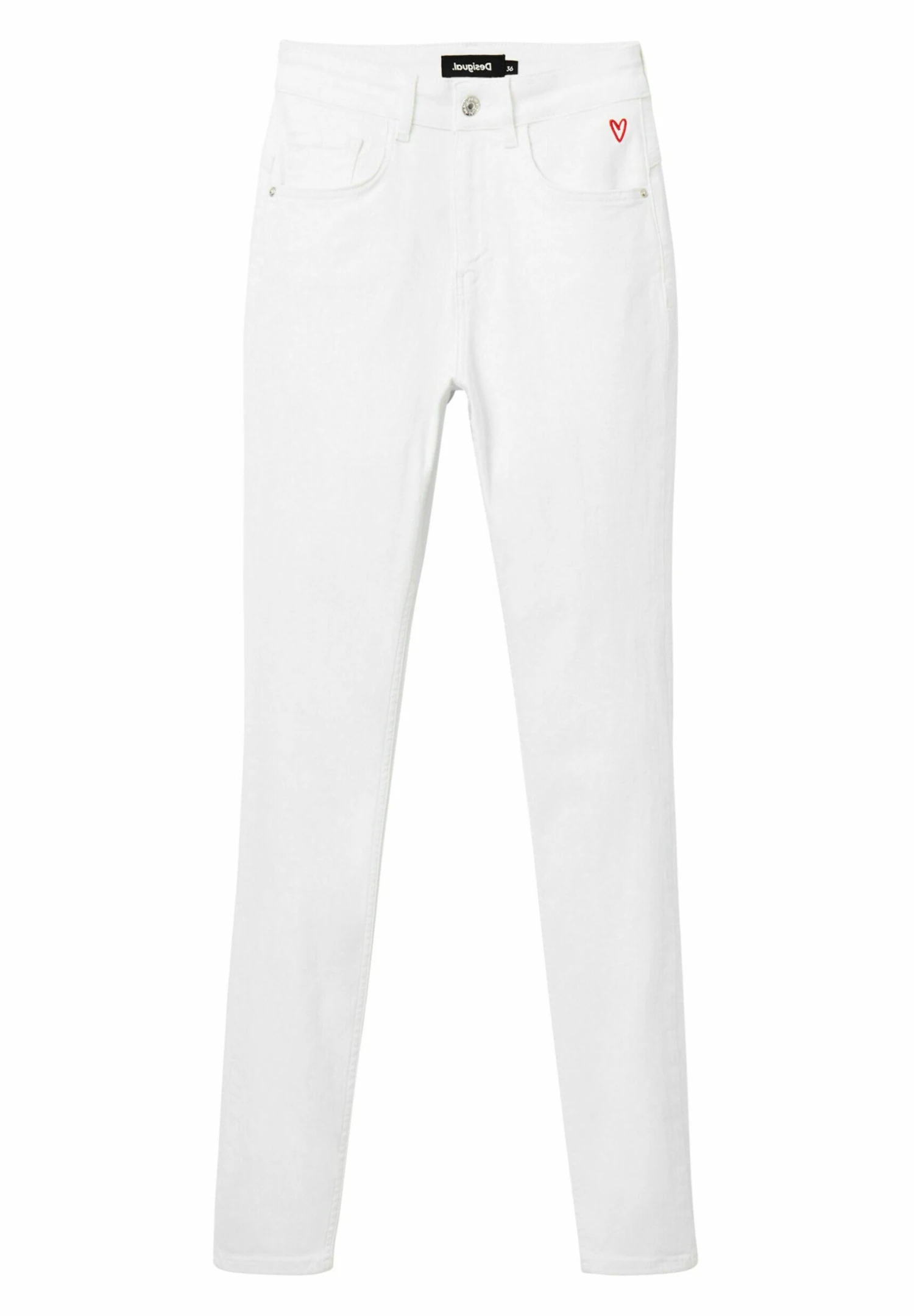 Desigual Push-Upkinny - Slim Fit Jeans - White 5 Desigual Push-Upkinny - Slim Fit Jeans - White - Afbeelding 5