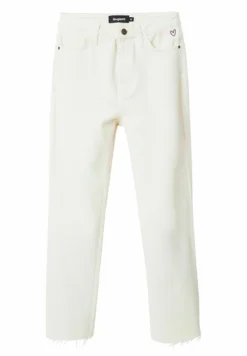 Desigual Straight Leg Jeans - White -Desigual 44d86c808acb47c489d6adf6a11a86b8 scaled