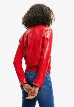 Desigual Retro Pockets - Imitatieleren Jas - Red 7 Desigual Retro Pockets - Imitatieleren Jas - Red -Desigual 450aedbd5c05495d811239e95874cbf7
