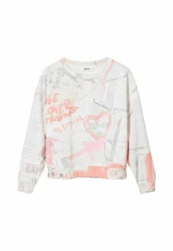 Desigual Sweater - White 9 Desigual Sweater - White -Desigual 46731bb7a91f4a069c72bbd0c58eb4eb