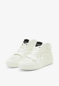 Desigual High- Hole - Sneakers Hoog - White -Desigual 476c81efa9264f39895e3e0d542d774c