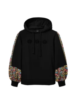 Desigual Embroidered Ethnic - Sweater - Black -Desigual 48acf2f453584e0db251e7d83bbf80ef scaled