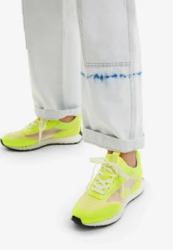Desigual Transparency Running - Sneakers Laag - Yellow