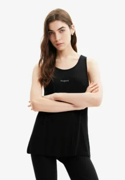 Desigual Asymmetric-Strapwimsuit - Top - Black