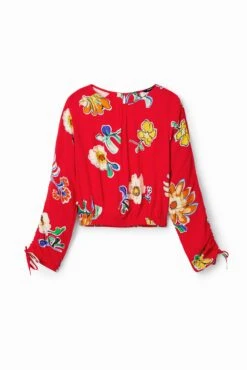 Desigual Blus Landi - Longsleeve - Carmin -Desigual 4ab57bc19a644da1bf76e54803b07970