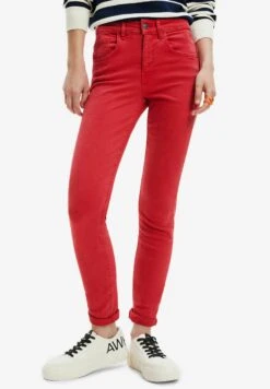 Desigual Push-Upkinny - Slim Fit Jeans - Red