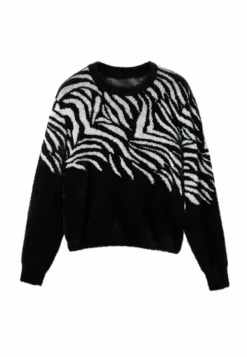 Desigual Zebra Fur-Effect - Trui - Black -Desigual 4b9863f27d784814963c47901c9b2931 scaled