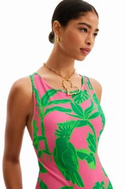 Desigual Tropical - Top - Fuchsia Rose 9 Desigual Tropical - Top - Fuchsia Rose -Desigual 4ba4f2a3a4254662a484afe2798440b6