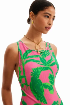Desigual Tropical - Top - Fuchsia Rose -Desigual 4ba4f2a3a4254662a484afe2798440b6 scaled