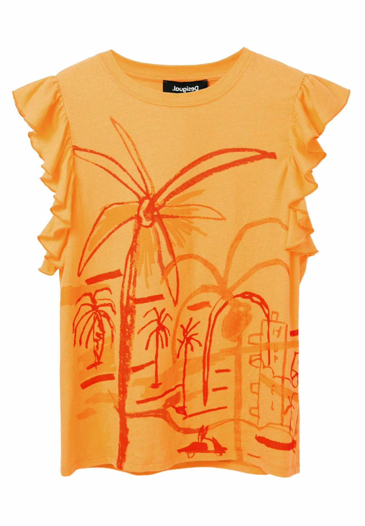 Desigual Swimwear - Top - Orange 4 Desigual Swimwear - Top - Orange - Afbeelding 4